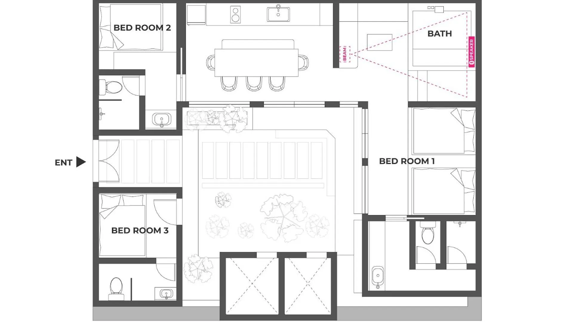 Apartmán Retreat Dohyun Soul Jižní Korea